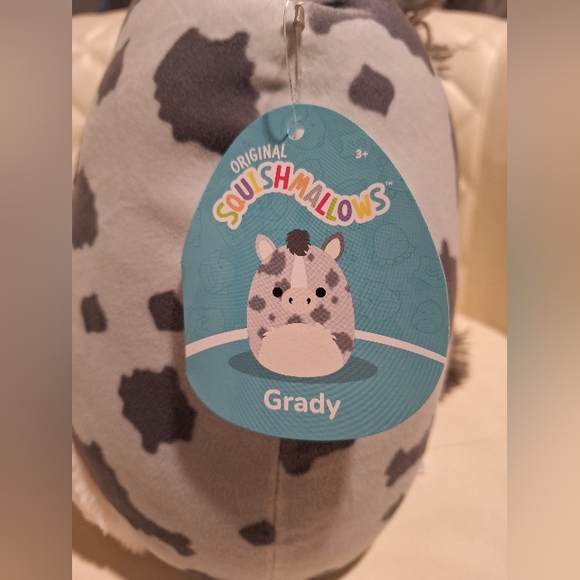 Squishmallows Toys Nwt Grady Horse Squishmallow Grey W Spots Poshmark